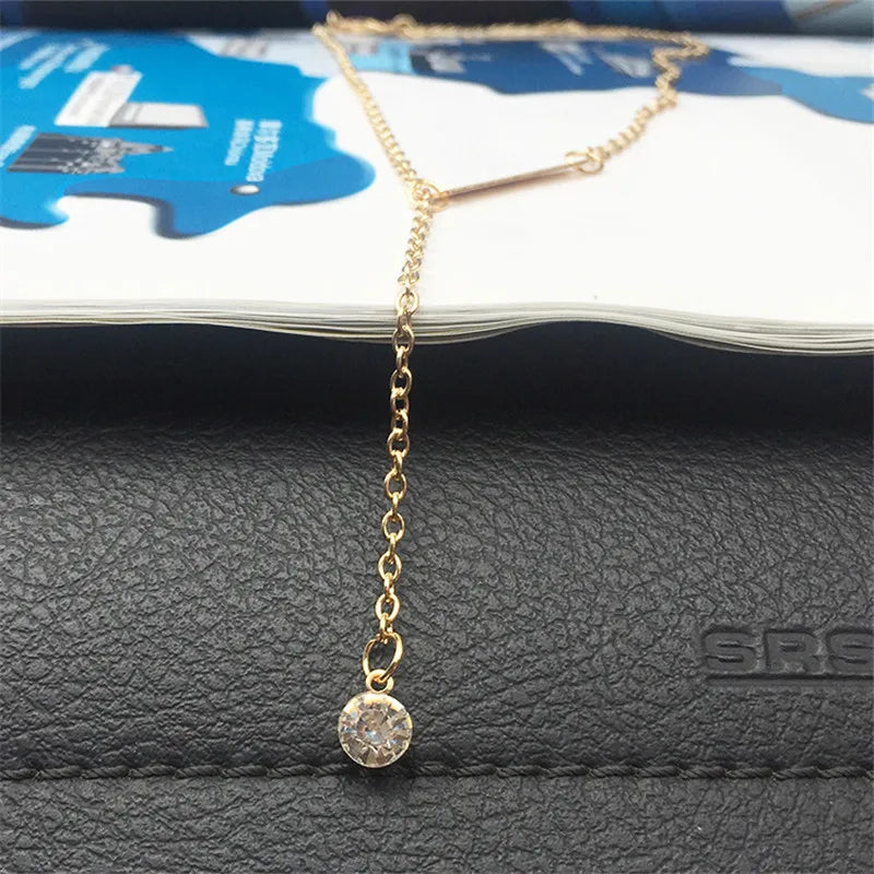 Goutte Crystal Necklace