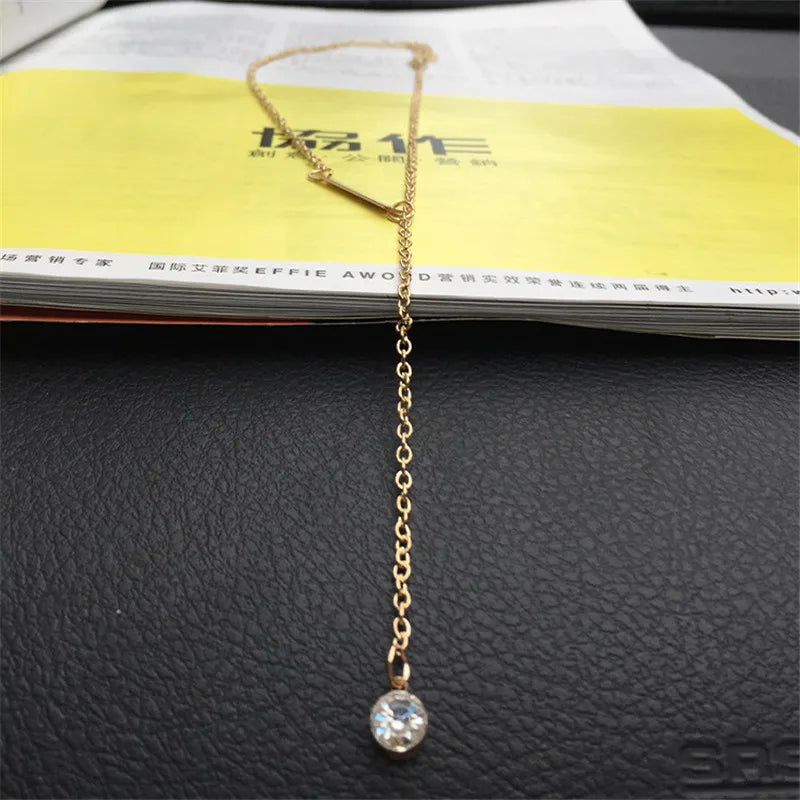 Goutte Crystal Necklace