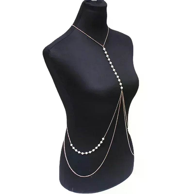 Marée Pearl Waist Chain