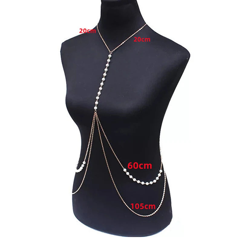 Marée Pearl Waist Chain