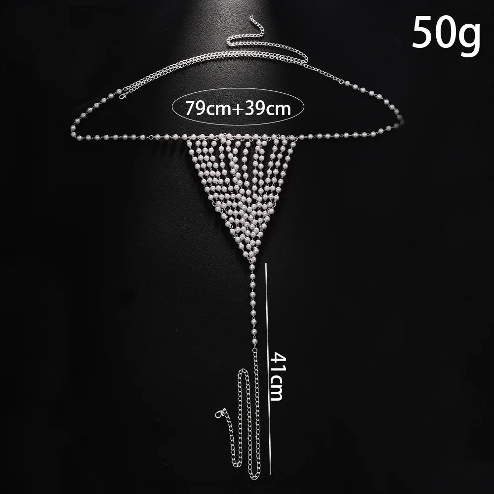 Rive Pearl Waist Chain