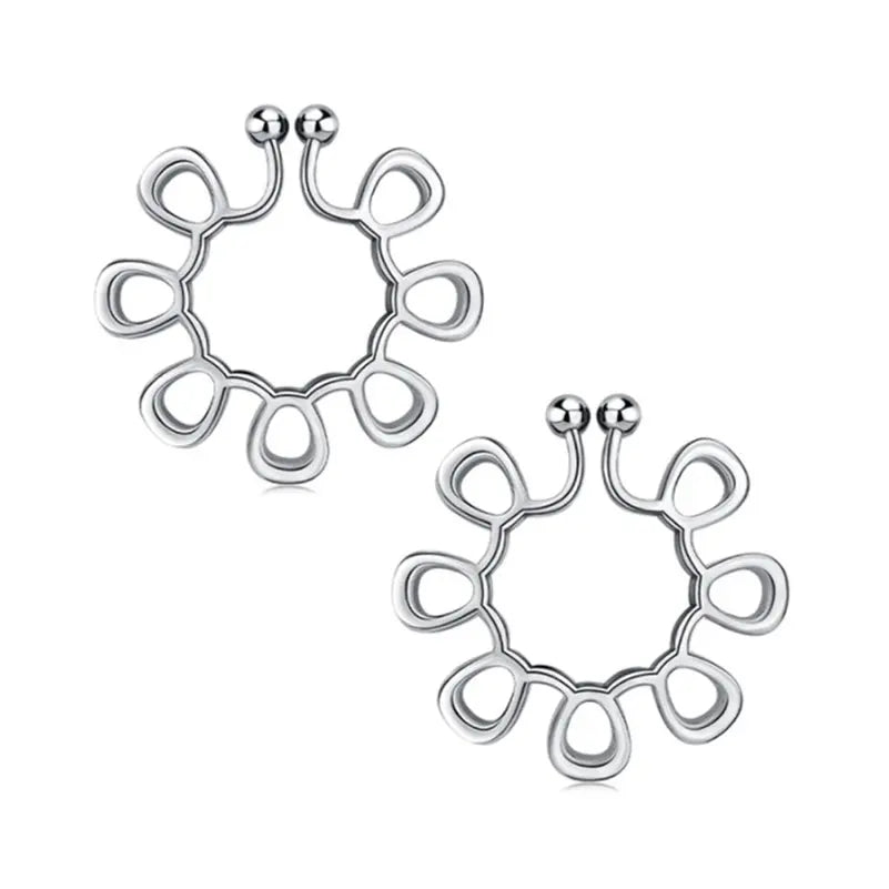 Fleur Unpierced Rings