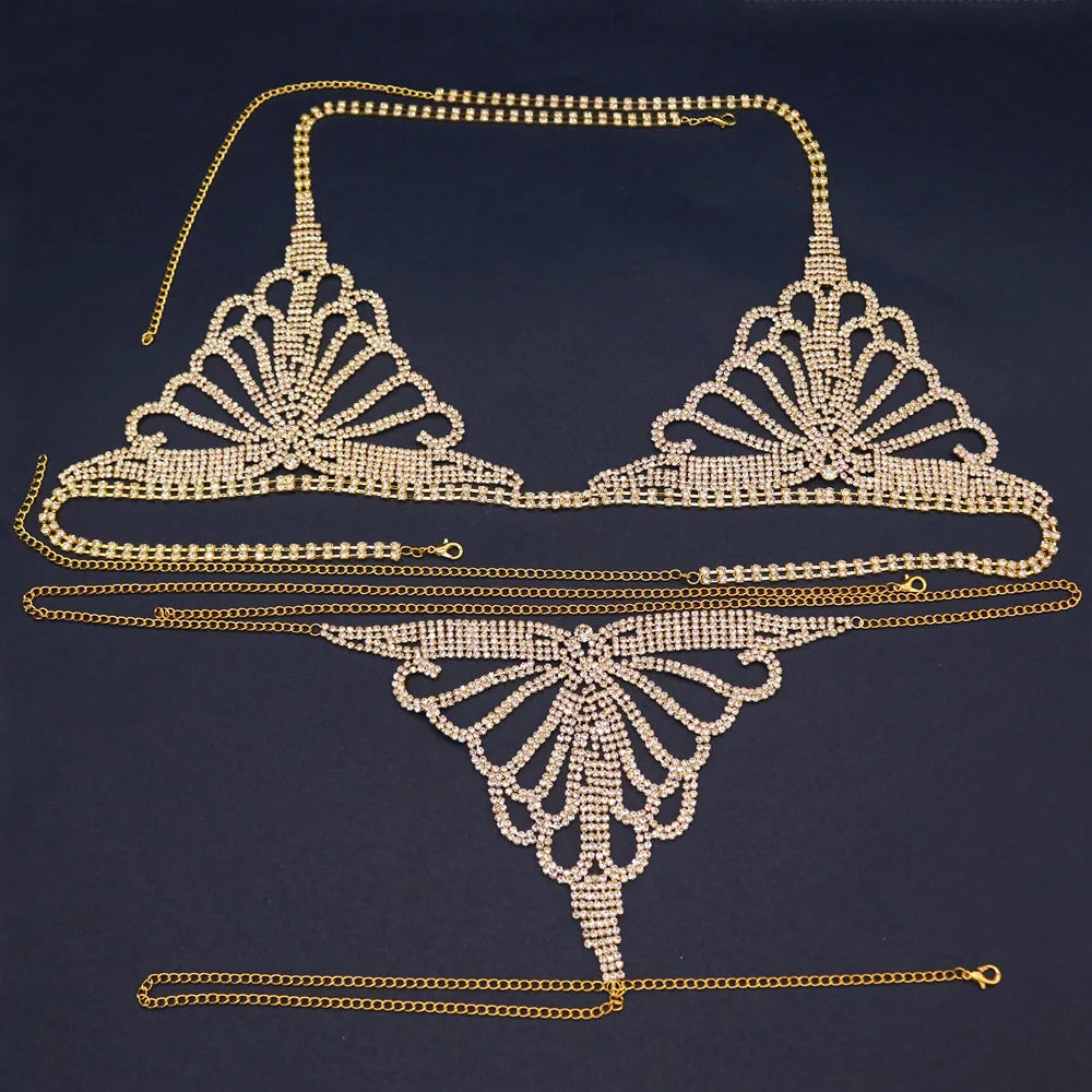 Riviera Bikini Chain Set