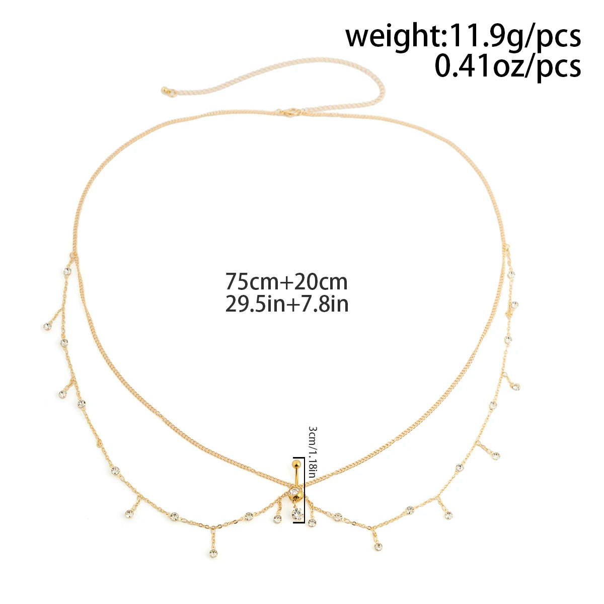 Geo Waist Chain