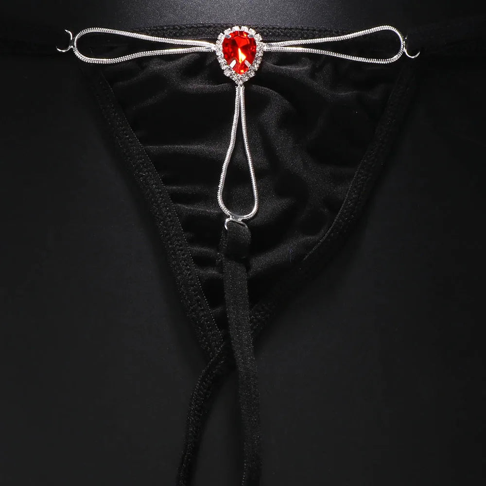 Rouge Crystal Bikini
