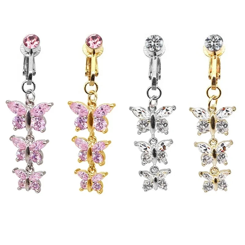 Papillon Navel Clip