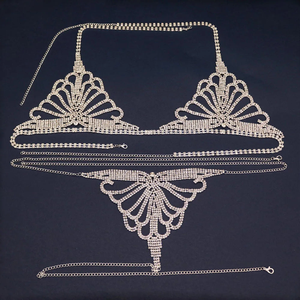 Riviera Bikini Chain Set