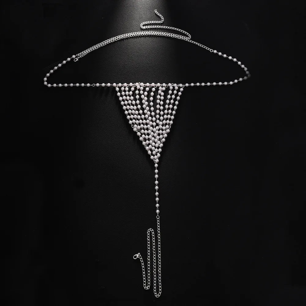Rive Pearl Waist Chain