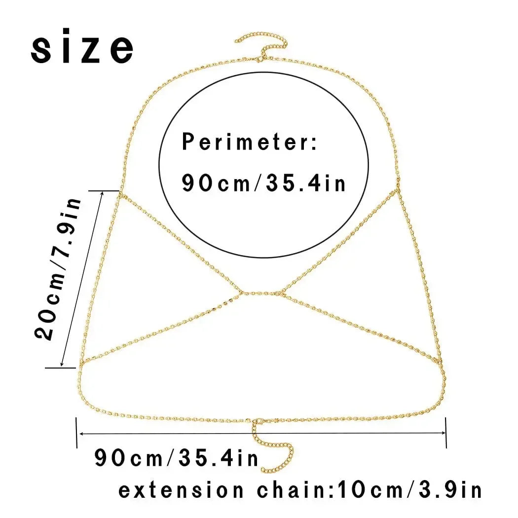 Cascade Tassel Body Chain